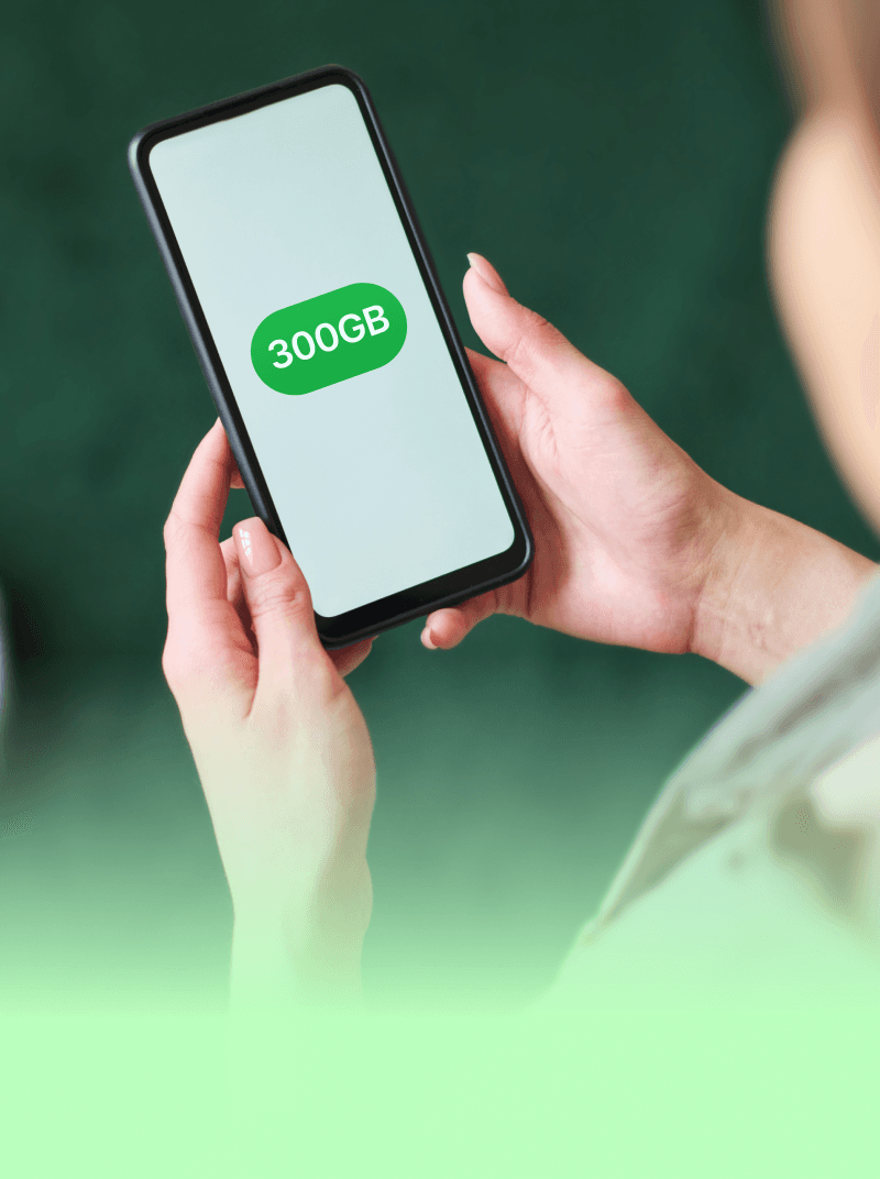 매월 50GB씩 6개월동안